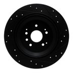 Dynamite Friction 633-58028L Disc Brake Rotor - Rear Left - view 5