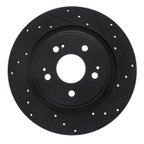 Dynamite Friction 633-58030R Disc Brake Rotor - Rear Right - view 1