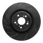 Dynamite Friction 633-58039L Disc Brake Rotor - Front Left - view 1