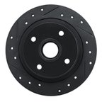 Dynamic Friction 633-59010L Disc Brake Rotor - Rear Left - view 1