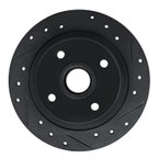 Dynamic Friction 633-59010R Disc Brake Rotor - Rear Right - view 1