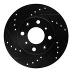 Dynamic Friction 633-59011L Disc Brake Rotor - Front Left - view 1
