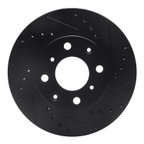Dynamic Friction 633-59011R Disc Brake Rotor - Front Right - view 1