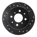 Dynamite Friction 633-59014R Disc Brake Rotor - Rear Right - view 1