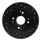 Dynamite Friction 633-59019L Disc Brake Rotor - Rear Left - view 5