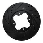 Dynamic Friction 633-59020L Disc Brake Rotor - Front Left - view 1