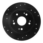 Dynamite Friction 633-59032L Disc Brake Rotor - Rear Left - view 1