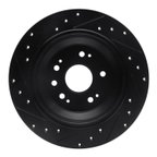 Dynamic Friction 633-59033R Disc Brake Rotor - Rear Right - view 5