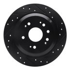 Dynamic Friction 633-59033R Disc Brake Rotor - Rear Right - view 1