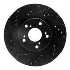 Dynamite Friction 633-59045L Disc Brake Rotor - Front Left - view 1