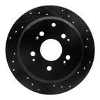 Dynamite Friction 633-59050R Disc Brake Rotor - Rear Right - view 1