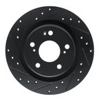 Dynamite Friction 633-59067L Disc Brake Rotor - Rear Left - view 1