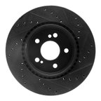 Dynamic Friction 633-63030L Disc Brake Rotor - Rear Left - view 5