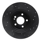 Dynamite Friction 633-63173L Disc Brake Rotor - Rear Left - view 5