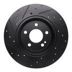 Dynamite Friction 633-63173R Disc Brake Rotor - Rear Right - view 5