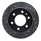 Dynamite Friction 633-63174L Disc Brake Rotor - Rear Left - view 1