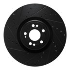 Dynamite Friction 633-63180L Disc Brake Rotor - Front Left - view 1