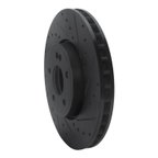 Dynamic Friction 633-63186R Disc Brake Rotor - Front Right - view 2