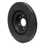 Dynamite Friction 633-65021L Disc Brake Rotor - Front Left - view 4