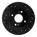 Dynamite Friction 633-67012L Disc Brake Rotor - Rear Left - view 5