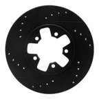 Dynamite Friction 633-67017L Disc Brake Rotor - Front Left - view 1