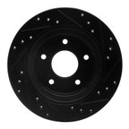 Dynamite Friction 633-67026L Disc Brake Rotor - Rear Left - view 5