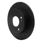 Dynamic Friction 633-67029L Disc Brake Rotor - Rear Left - view 2