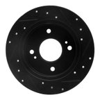 Dynamic Friction 633-67029L Disc Brake Rotor - Rear Left - view 5