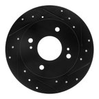 Dynamic Friction 633-67029R Disc Brake Rotor - Rear Right - view 1