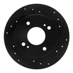 Dynamite Friction 633-67036R Disc Brake Rotor - Rear Right - view 1