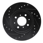 Dynamic Friction 633-67041R Disc Brake Rotor - Front Right - view 4