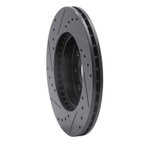 Dynamic Friction 633-67041R Disc Brake Rotor - Front Right - view 3