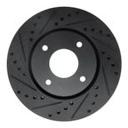 Dynamite Friction 633-67056L Disc Brake Rotor - Front Left - view 1