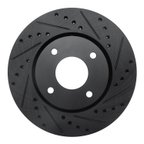 Dynamite Friction 633-67056R Disc Brake Rotor - Front Right - view 1