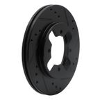 Dynamic Friction 633-67074R Disc Brake Rotor - Front Right - view 2