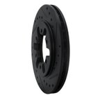 Dynamic Friction 633-67077R Disc Brake Rotor - Front Right - view 2