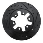 Dynamic Friction 633-67077R Disc Brake Rotor - Front Right - view 1