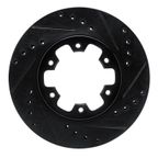 Dynamic Friction 633-67080R Disc Brake Rotor - Front Right - view 1