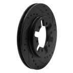 Dynamic Friction 633-67081R Disc Brake Rotor - Front Right - view 2