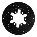 Dynamic Friction 633-67081R Disc Brake Rotor - Front Right - view 1