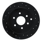 Dynamite Friction 633-67093R Disc Brake Rotor - Rear Right - view 1