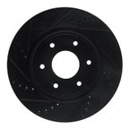 Dynamite Friction 633-67097L Disc Brake Rotor - Front Left - view 1