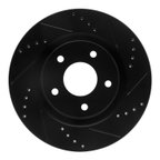 Dynamite Friction 633-67100R Disc Brake Rotor - Front Right - view 1