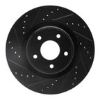 Dynamite Friction 633-67105L Disc Brake Rotor - Front Left - view 1
