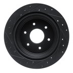 Dynamite Friction 633-67110R Disc Brake Rotor - Rear Right - view 5