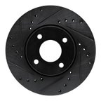 Dynamite Friction 633-67112L Disc Brake Rotor - Front Left - view 1