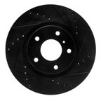 Dynamite Friction 633-68007R Disc Brake Rotor - Front Right - view 1