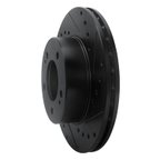 Dynamic Friction 633-72004R Disc Brake Rotor - Front Right - view 2