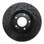 Dynamic Friction 633-72004R Disc Brake Rotor - Front Right - view 5