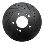 Dynamic Friction 633-72004R Disc Brake Rotor - Front Right - view 1
